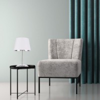 Настольная лампа Tk-Lighting Glory 5495 Chrome фото №2 — интернет-магазин Desire.md