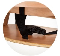 Стульчик для кормления Chipolino 2in1 Tip Top Wood (STHTT0241WO) фото №5 — интернет-магазин Desire.md