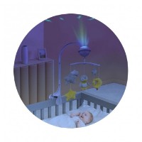 Carusel pentru pătuc Chipolino Penguin (MILD02301PEN) imaginea #4 — magazin online Desire.md