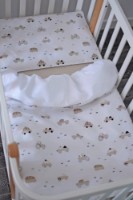 Lenjerie de pat pentru copii Veres Cars Beige (153.1.29)