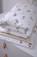 Lenjerie de pat pentru copii Veres Cars Beige (153.1.29) imaginea #4 — magazin online Desire.md