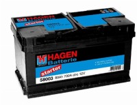 Acumulatoar auto Hagen 58003 Starter