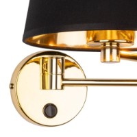 Candelabru de perete Tk-Lighting Glory 6483 Black imaginea #3 — magazin online Desire.md