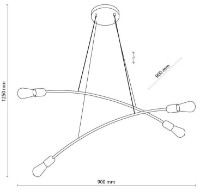 Люстра Tk-Lighting Helix 5622 Gold фото №2 — интернет-магазин Desire.md