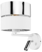Candelabru de perete Tk-Lighting Hilton 4176 White/Silver