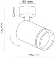 Spot Tk-Lighting Jet 6910 Black imaginea #3 — magazin online Desire.md