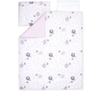 Lenjerie de pat pentru copii Veres Elephant  Family Pink (153.3.16)