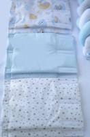 Protectie laterala pentru patut Veres Sleepy Moon Blue (154.03.06.1) imaginea #2 — magazin online Desire.md