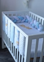 Protectie laterala pentru patut Veres Sleepy Moon Blue (154.03.06.1) imaginea #5 — magazin online Desire.md