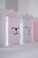 Protectie laterala pentru patut Veres Summer Kitty Pink (154.05.13) imaginea #7 — magazin online Desire.md