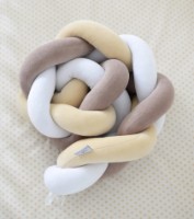 Protectie laterala pentru patut Veres White Mokko Beige (154.02.18) imaginea #3 — magazin online Desire.md