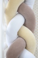 Protectie laterala pentru patut Veres White Mokko Beige (154.02.18) imaginea #4 — magazin online Desire.md