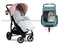 Plic pentru bebeluși Hauck Pushchair Footmuff Winter Grey imaginea #7 — magazin online Desire.md