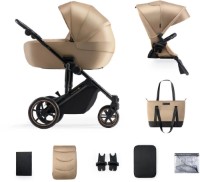 Коляска Kinderkraft Prime2 2in1 Sandrose Beige (KSPRIM02BEG2000) фото №8 — интернет-магазин Desire.md