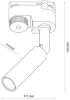 Трековый светильник Tk-Lighting Tracer 6616 Gold фото №3 — интернет-магазин Desire.md