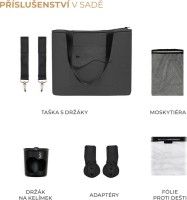 Коляска Kinderkraft Yoxi Moonlight Grey (KSYOXI00GRY0000) фото №4 — интернет-магазин Desire.md