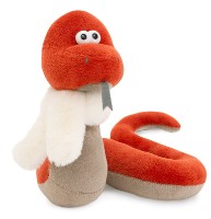 Jucărie de pluș Orange Toys Johnny the Snake 15cm (2502/15A) imaginea #1 — magazin online Desire.md