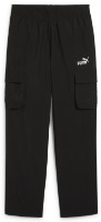 Pantaloni spotivi pentru copii Puma Ess No. 1 Woven Cargo Pants B Puma Black, s.140 imaginea #1 — magazin online Desire.md