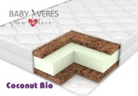Saltea pentru copii Veres Coconut bio+ 120x60x10cm (50.7.08)