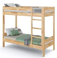 Детская кровать Klen DouBLE 90x200 Натуральный фото №1 — интернет-магазин Desire.md