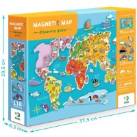 Joc educativ Dodo Magnetic Map 200201 imaginea #2 — magazin online Desire.md