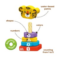 Пирамидка Kids Hits Tiger (KH20/014) фото №2 — интернет-магазин Desire.md