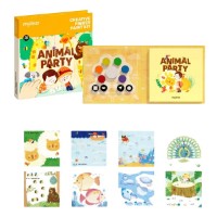 Set de desen pentru copii Mideer Animal Party (CT1505) imaginea #1 — magazin online Desire.md