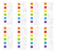 Carte de colorat pentru copii Mideer Dinosaur Academy (MD4269)