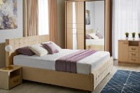 Noptieră Ambianta Rio 445x355x395mm Cremona imaginea #2 — magazin online Desire.md