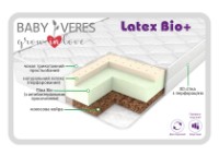 Saltea pentru copii Veres Latex bio+ 120x60x12cm  (50.7.02) imaginea #2 — magazin online Desire.md