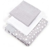 Lenjerie de pat pentru copii Veres Smiling Animals White/Grey (154.6.01.110) imaginea #2 — magazin online Desire.md