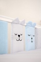 Protectie laterala pentru patut Veres Summer Kitty Blue (154.05.16) imaginea #5 — magazin online Desire.md