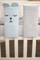 Protectie laterala pentru patut Veres Summer Kitty Blue (154.05.16) imaginea #7 — magazin online Desire.md