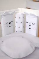 Protectie laterala pentru patut Veres Summer Kitty White (154.05.15) imaginea #7 — magazin online Desire.md