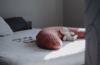 Подушка для беременных Beaba Big Flopsy Fleur de Coton Terracotta фото №2 — интернет-магазин Desire.md