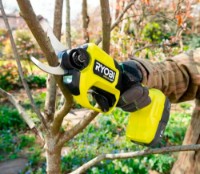 Секатор аккумуляторный Ryobi RY18SCXA-120 (5133005900) фото №2 — интернет-магазин Desire.md