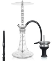 Narghilea Aladin Alux Silver 58cm (WALU6si) imaginea #1 — magazin online Desire.md