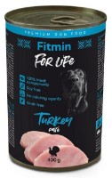 Hrană umedă pentru câini Fitmin For Life Turkey 400g