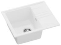 Chiuvetă de bucătărie SanDonna Alina 590 White VOR58912 imaginea #2 — magazin online Desire.md