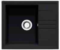 Кухонная мойка SanDonna Alina 590 Black Metallic VOR58910