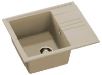 Кухонная мойка SanDonna Alina 590 Beige Sand VOR58913