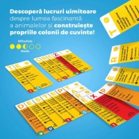 Joc educativ de masa D-Toys Word Colony Extensia Animale Fantastice (079107) imaginea #4 — magazin online Desire.md