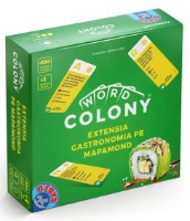 Joc educativ de masa D-Toys Word Colony Extensia Gastronomia pe Mapamond (079114)