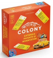 Joc educativ de masa D-Toys Word Colony Extensia Inventii si Inventatori (079138)