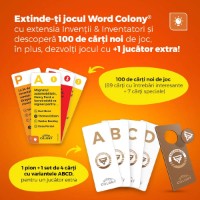 Joc educativ de masa D-Toys Word Colony Extensia Inventii si Inventatori (079138) imaginea #3 — magazin online Desire.md
