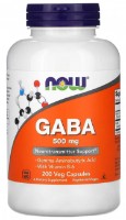 Аминокислоты NOW Gaba 500mg 200cap