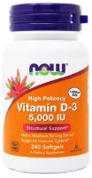 Витамины NOW Vitamin D-3 4000 IU 240cap