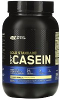 Proteină Optimum Nutrition Gold Standard 100% Casein Creamy Vanilla 908g imaginea #1 — magazin online Desire.md