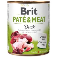 Hrană umedă pentru câini Brit Pate & Meat Duck 800g