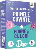 Настольная игра Gama Carti de joc educative. Primele cuvinte • Forme si culori (5948492861448)